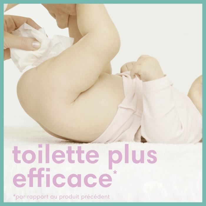 Toallitas húmedas para bebé PAMPERS SENSITIVE - Paquete de 15 x 80 toallitas - 1200 toallitas