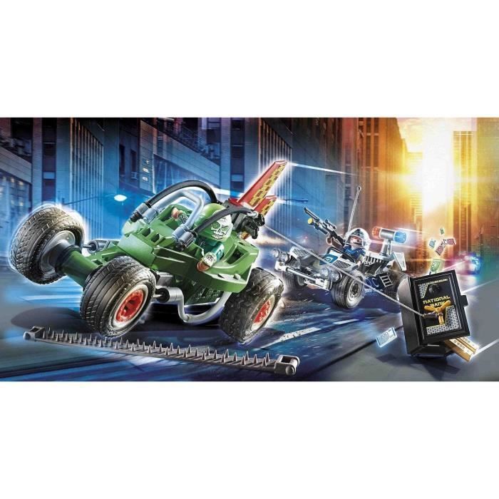 PLAYMOBIL 70577 Karts da Polícia, Policiais, Ação na Cidade, 125 peças, a partir de 4 anos