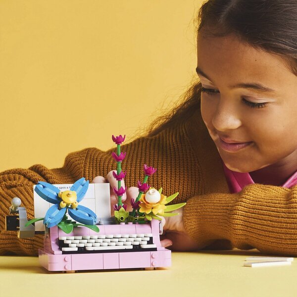 LEGO Creator 31169 Pisalni stroj z rožami