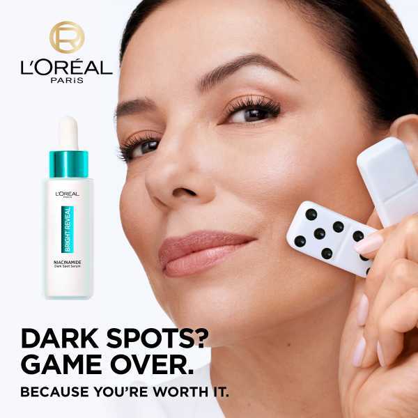 L'Oréal Paris Bright Reveal Niacinamid sötét foltok elleni szérum 30ml