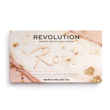 „Makeup Revolution Rev X Roxxsaurus“ kontūravimo ir žymeklio paletė 8 x 2,5 g 8 x 2,5 g