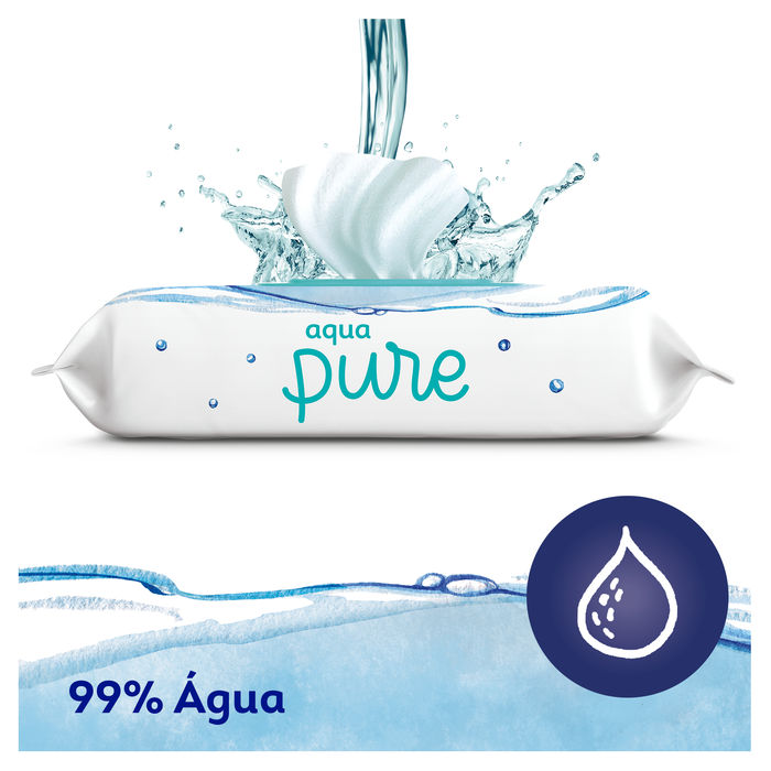 Șervețele Aqua Pure | 48 de unități