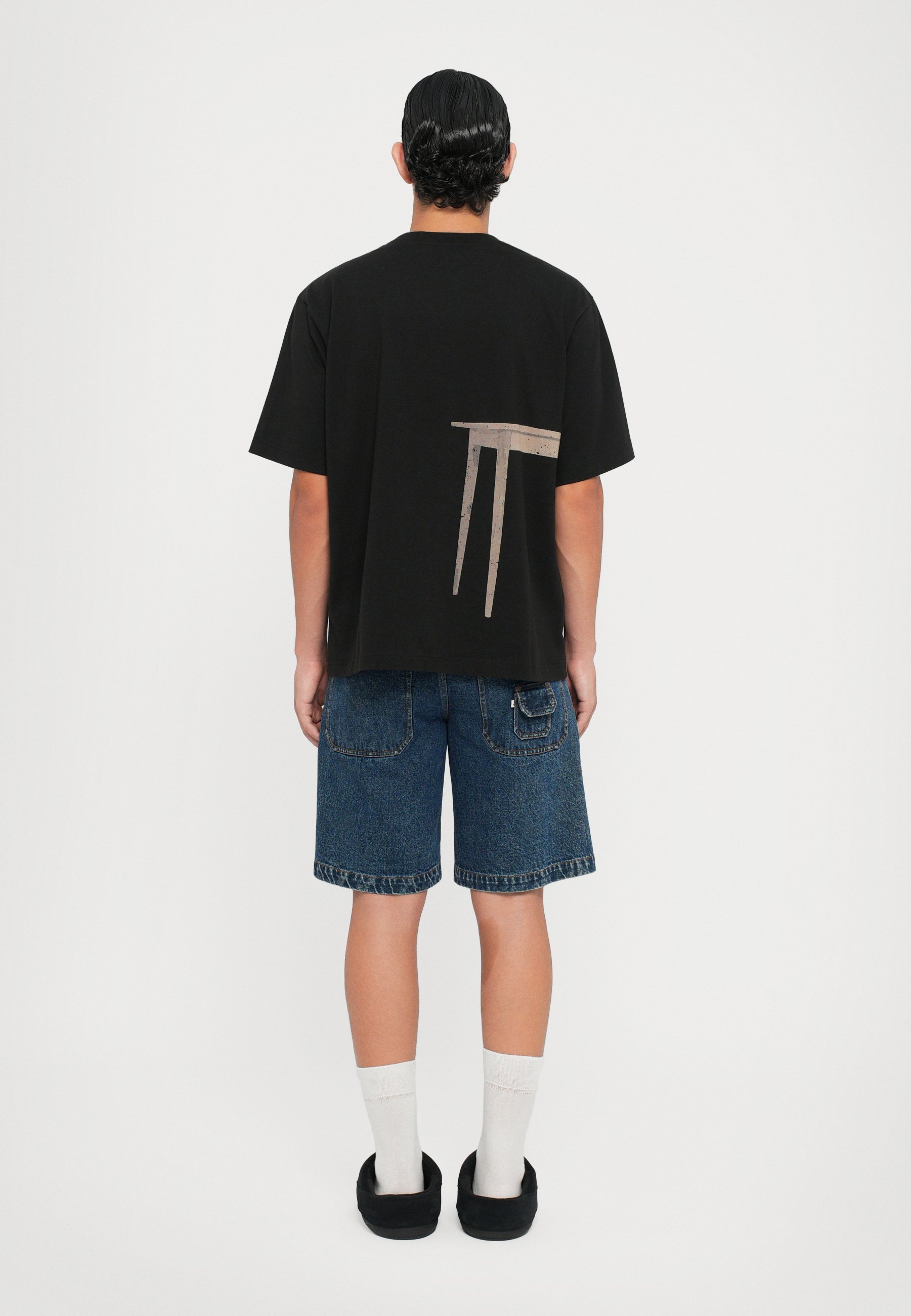 T-shirt à manches courtes Dhruv Kapoor LOCAL OBJECTS - Imprimé noir