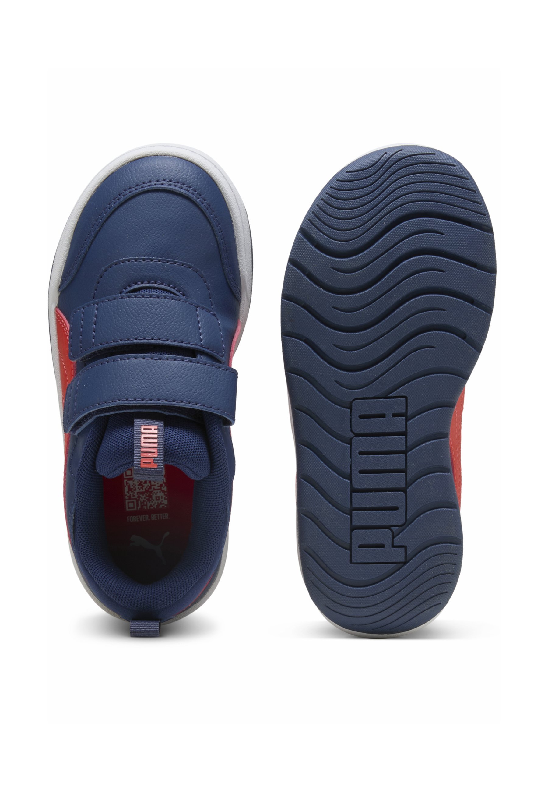 Puma MULTIFLEX 2 UNISEX - Hardloopschoenen voor op de weg - Perzisch blauw-fel rood