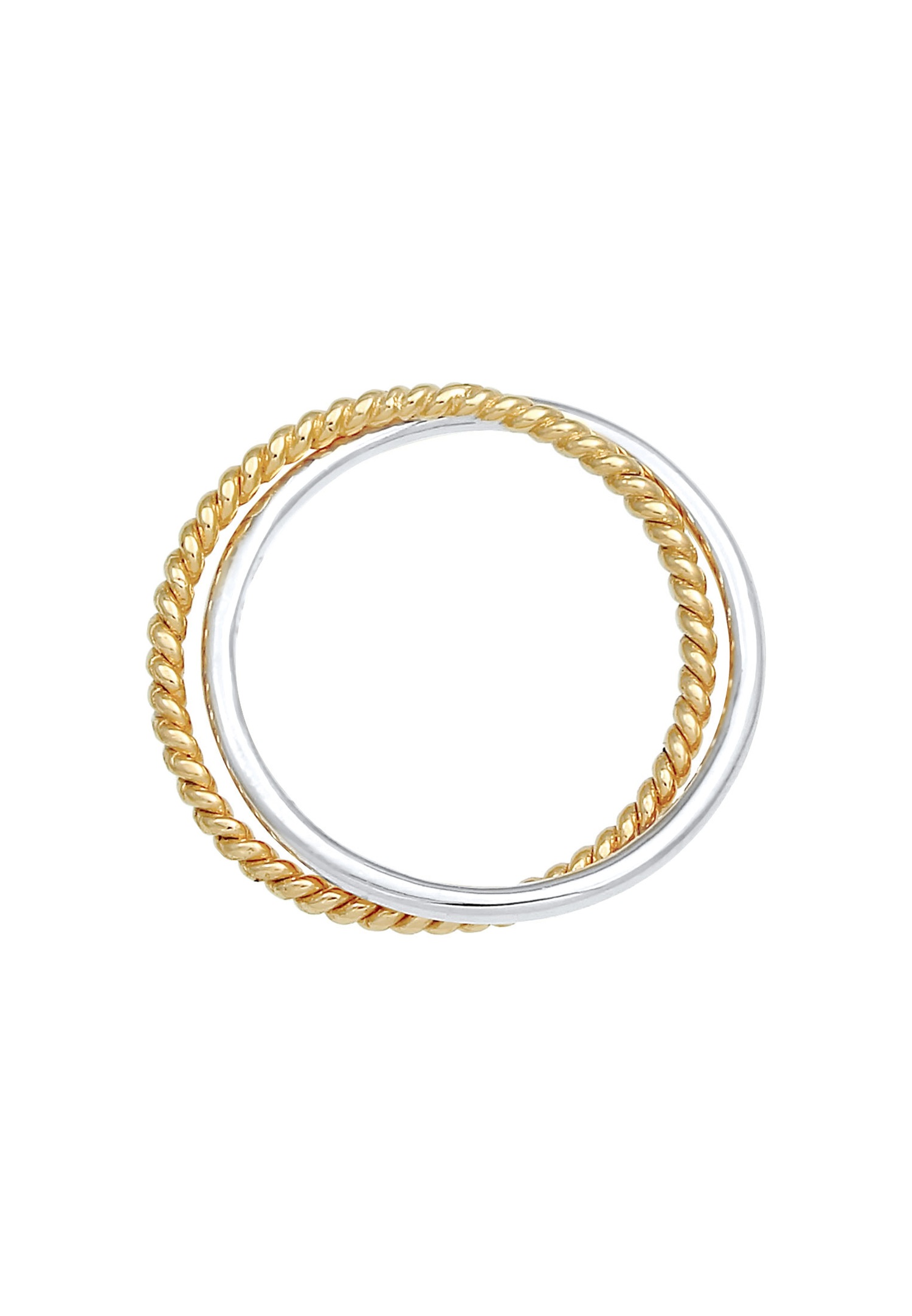 Elli Femmes Enroulement Classique Filigrane Torsadé Tendance en Argent Sterling 925