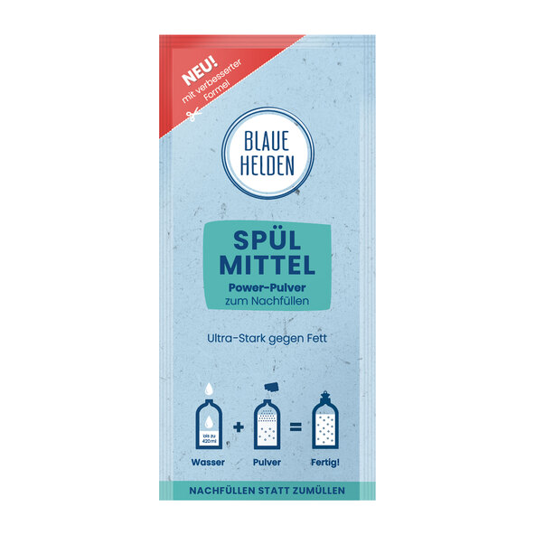 Detergent lichid de vase Power Powder, pachet de 5