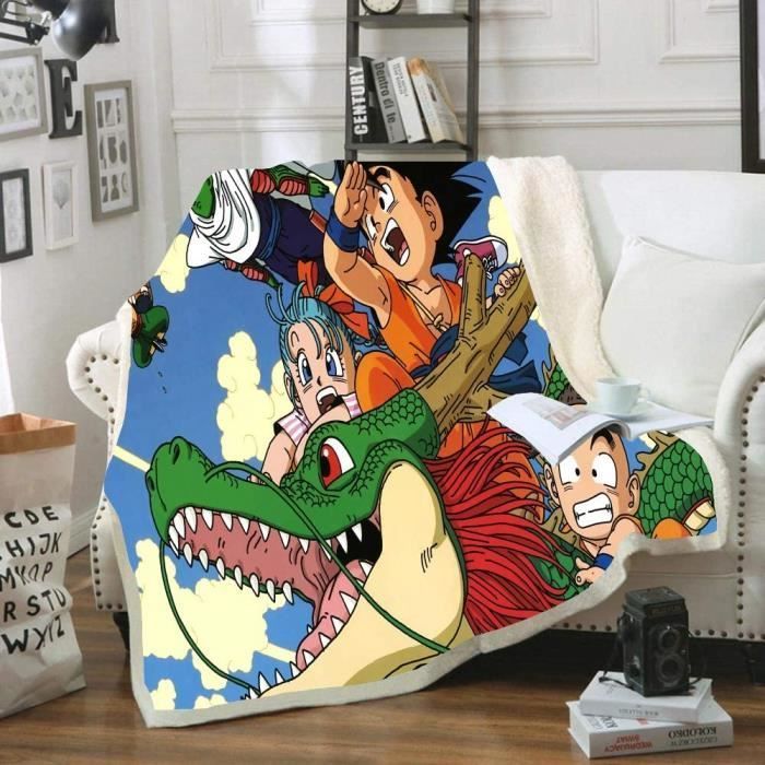 Dragon Ball Fleece Blanket - 3D Printed Children's Throw - 60x120cm