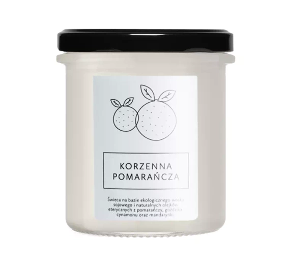 Hagi Korzenna Pomarańcza sojowa świeca zapachowa 230 g
