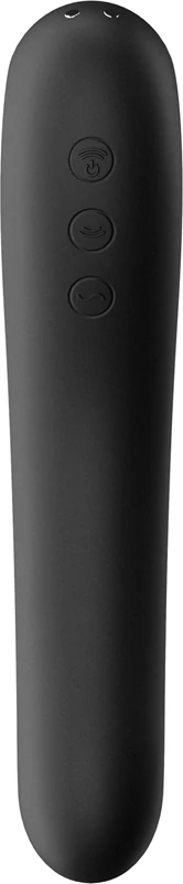 Vibrador Satisfyer Dual KISS com Estimulador Clitoriano