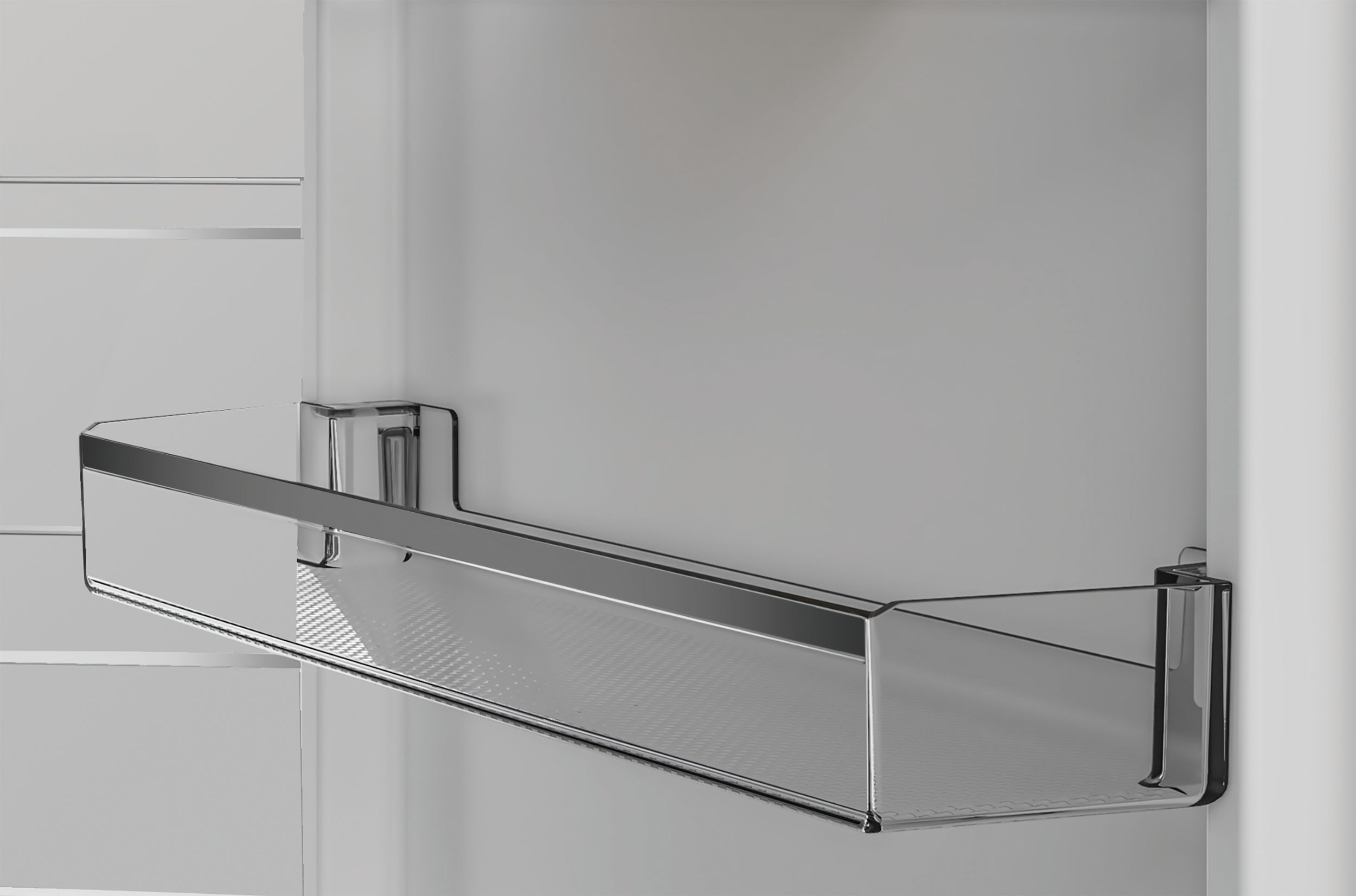 Combi refrigerator - WHIRLPOOL - WHK26402XP4E - 355 L - Dual NoFrost - 6th Sense - Bottle rack - 203.5x59.5x66.3 - Stainless steel