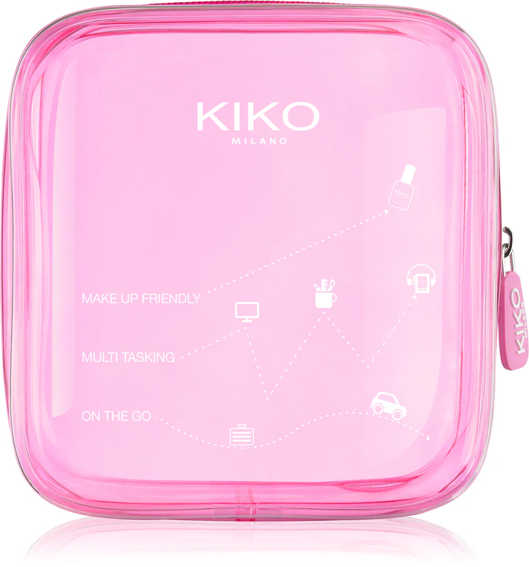 KIKO Milano Mini Pochette mini bolsa cosmética transparente