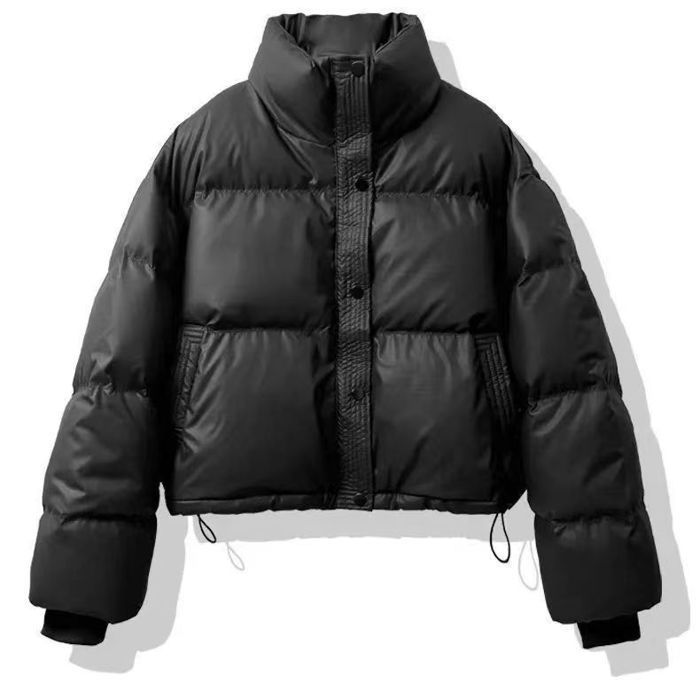 Chaqueta acolchada de invierno para mujer Funmoon, marca de lujo con cintura ajustable con cordón, chaqueta acolchada con capucha.