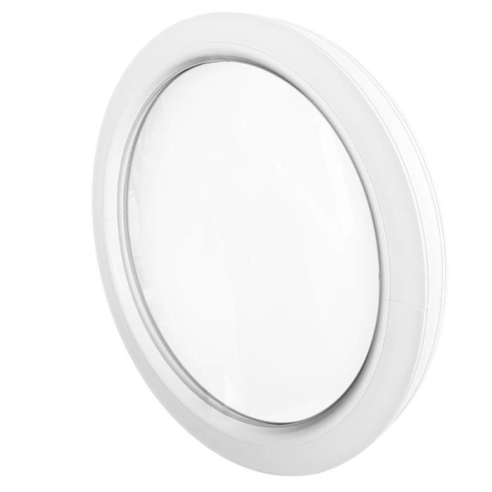 Fenêtre ronde fixe 800 mm PVC blanc oeil de boeuf