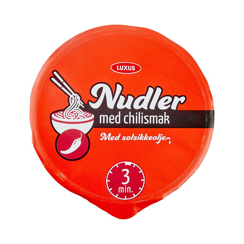 Lyxnudlar i kopp 65 g chili