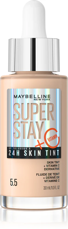 sérum com cor e vitamina C SuperStay da Maybelline New York para uniformizar o tom da pele.