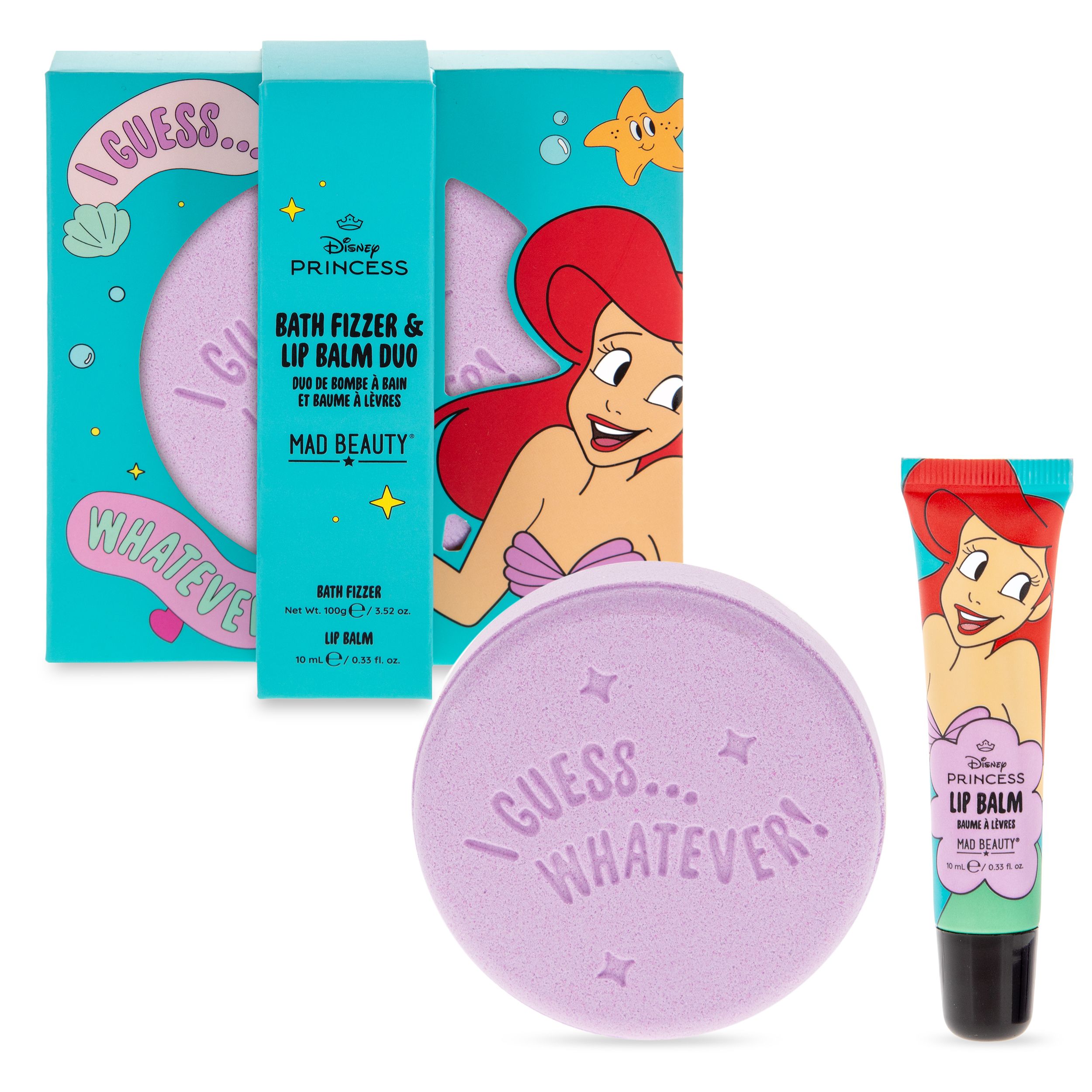 Balzam za ustnice Disney Princess Bath Bomb Dodatki za kopel