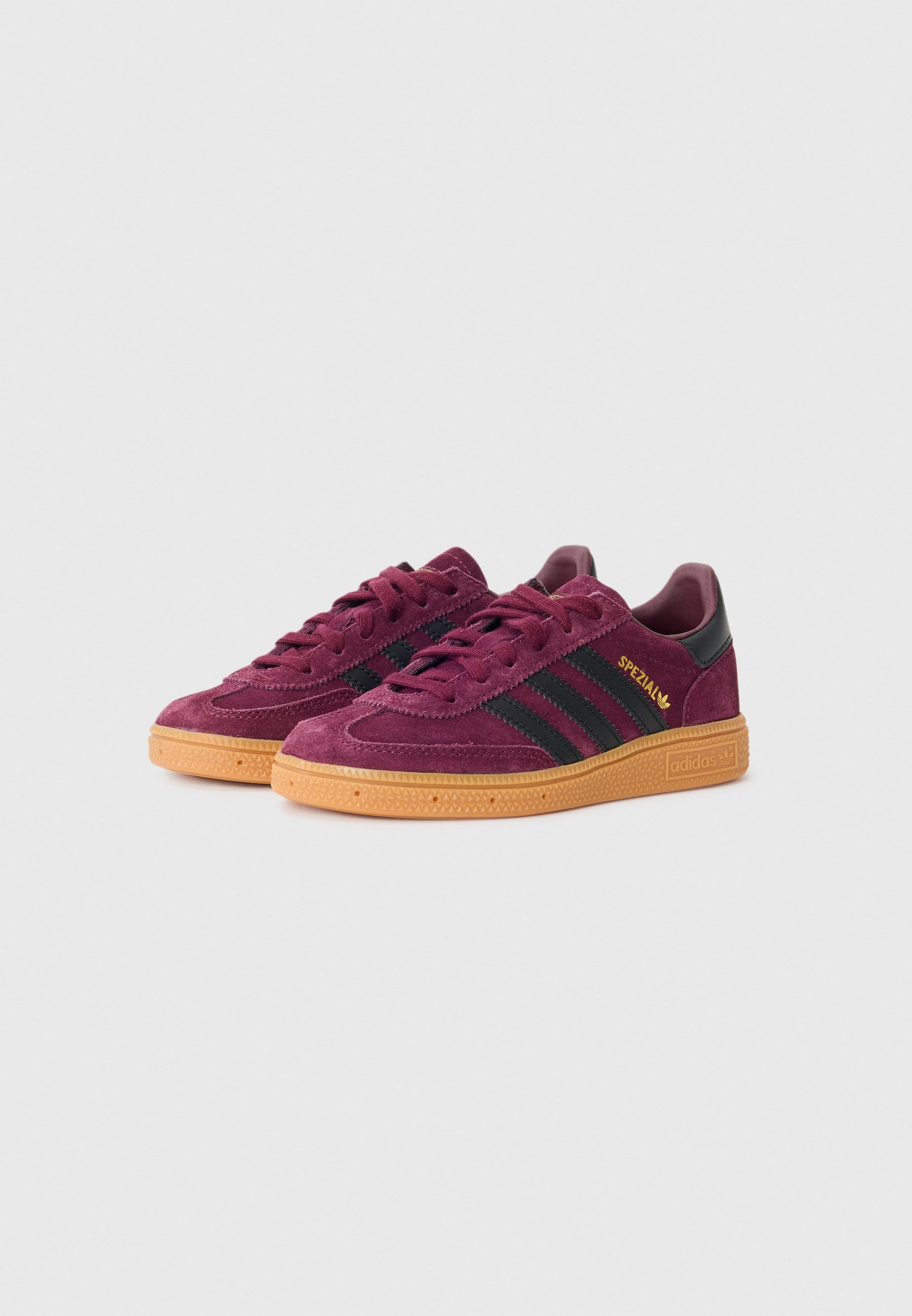 adidas Originals HANDBALL SPEZIAL UNISEX - Sneakers laag - maroon/core black/gum