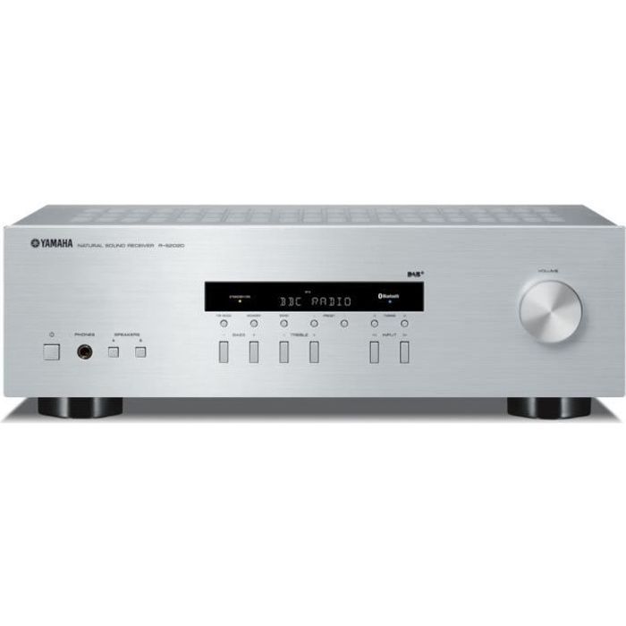 YAMAHA R-S202D HiFi-Receiver – 2 x 100 W – DAB+-Tuner – Bluetooth – Lautsprecher A und B