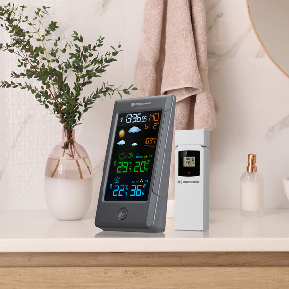 ClimateTemp NBF color weather station with DCF time signal