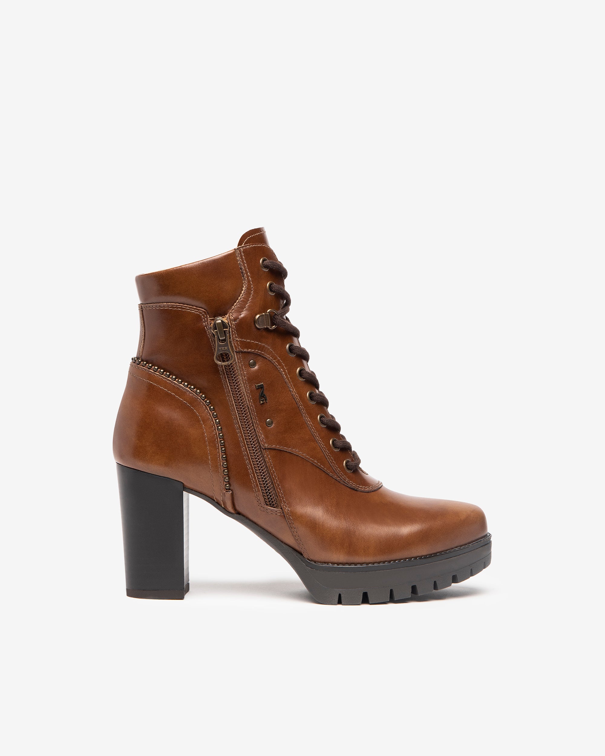  Damen-Ankle-Boots aus Leder