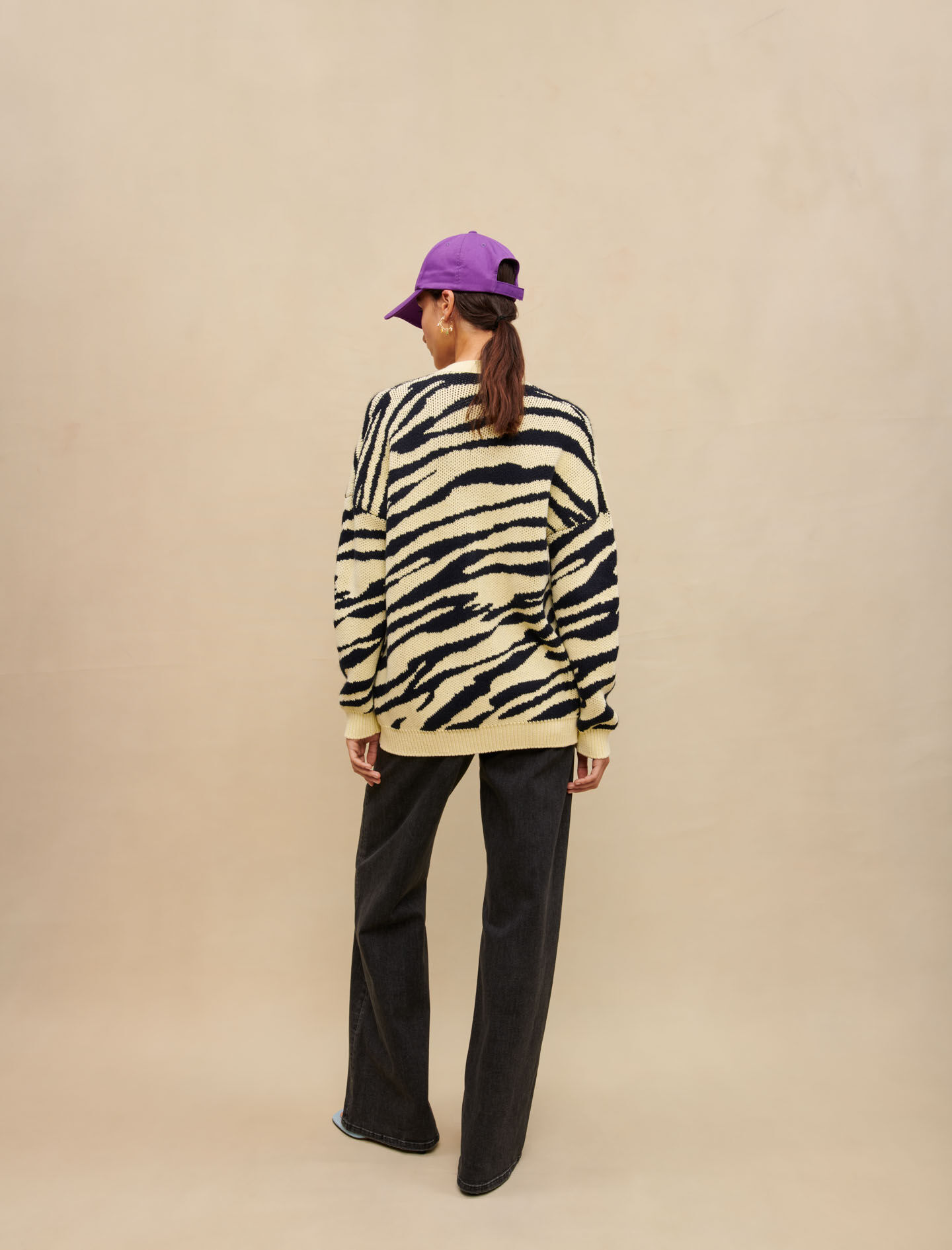 Oversized geel vest - Geel