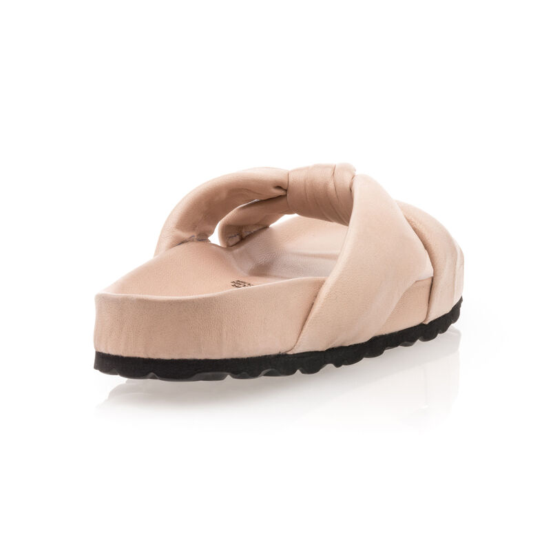 Zuecos/mules rosas para mujer