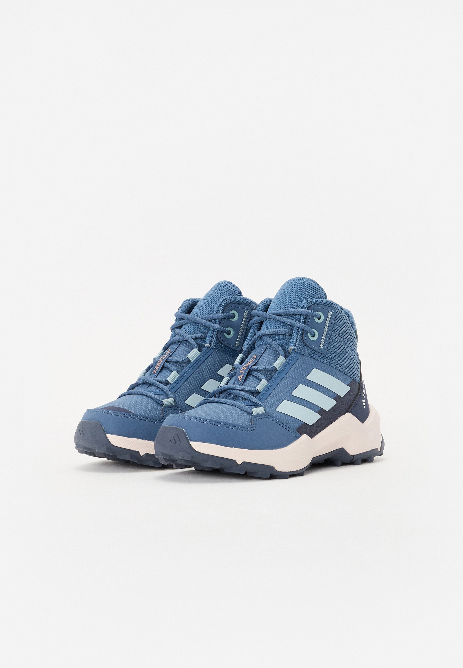 Adidas Terrex AX4R MID UNISEXE - Chaussures de randonnée - bleu/bleu clair