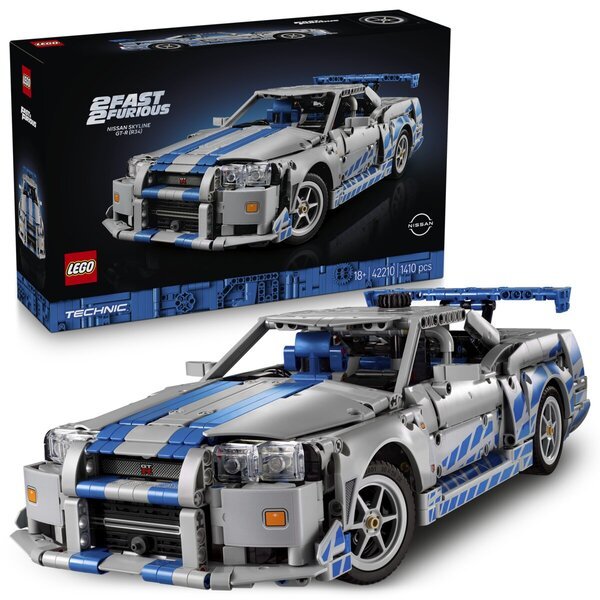LEGO Technic 42210 2 Hitri 2 Drzni Nissan Avto