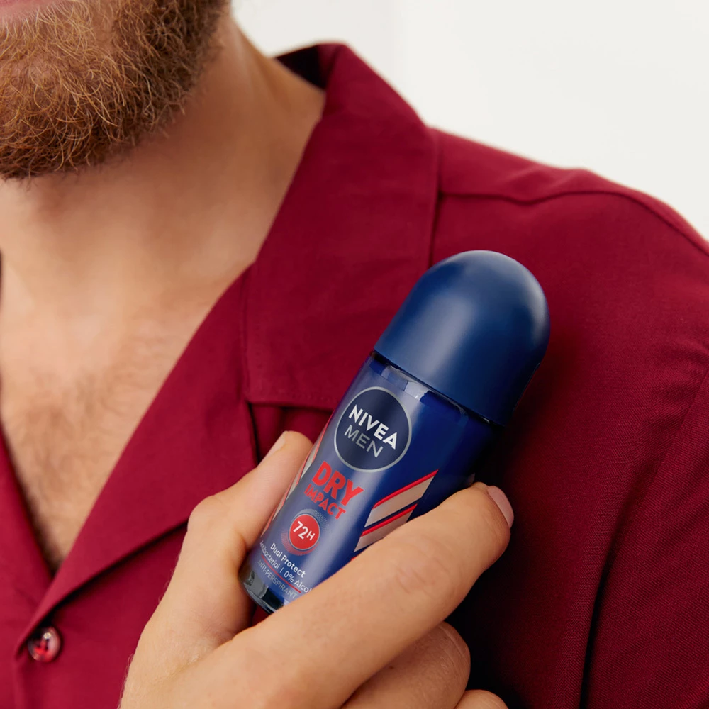 NIVEA Dry Impact izzadásgátló golyós dezodor 50 ml