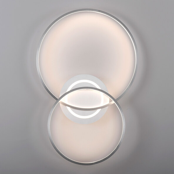 LED-Deckenleuchte ASMINA, alu