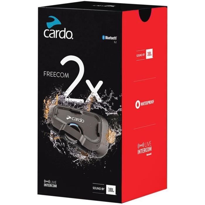 CARDO - Intercomunicador para motocicleta - FREECOM2 X SOLO