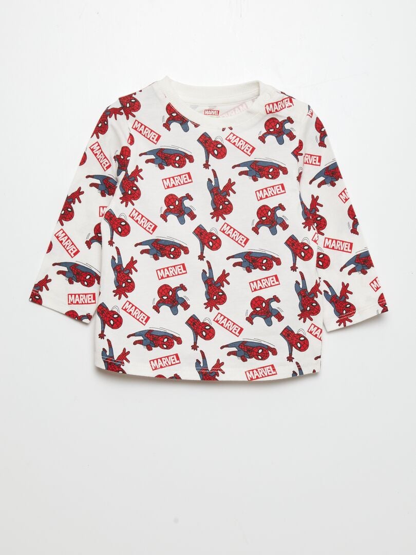Set van 2 'Spider-Man' T-shirts - ROOD