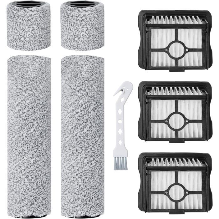 Brush Roller and HEPA Filter for Eureka RapidWash New630 / New630 Gen2 Vacuum Cleaner Replacement Accessories