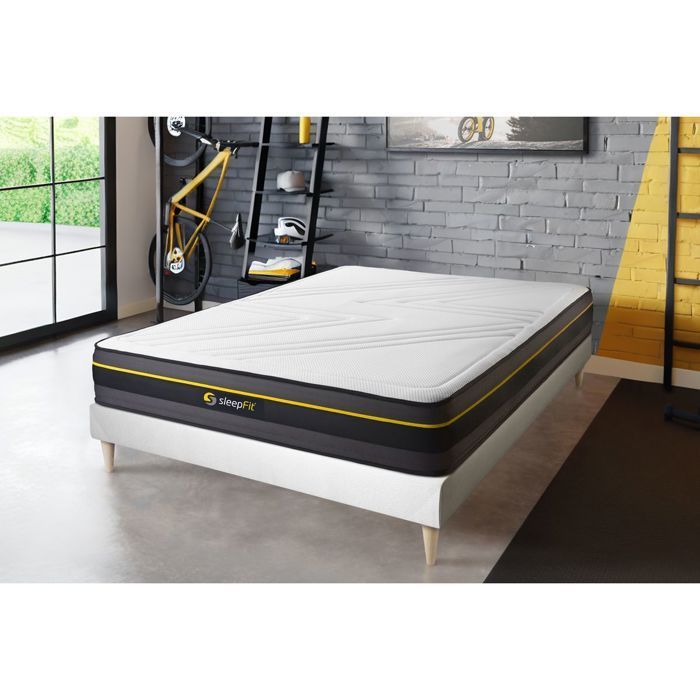 Ensemble sommier + matelas ACTIVE à mémoire de forme 90x190