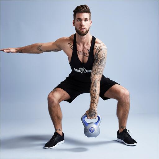 Kettlebell Vinilo Gorilla Sports