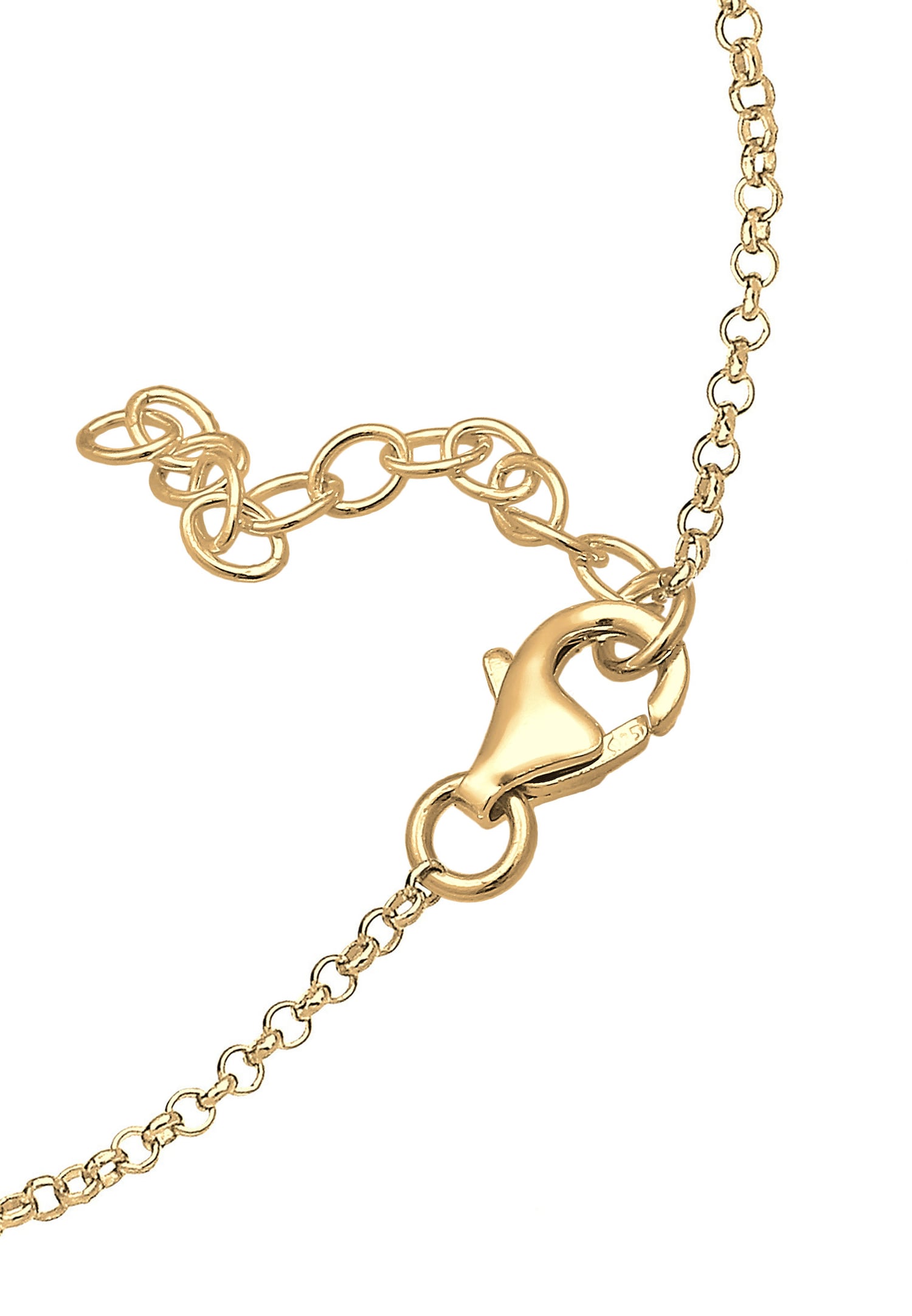 Elli Femmes Symbole d'infini avec Cristaux de Zirconium en Argent Sterling 925
