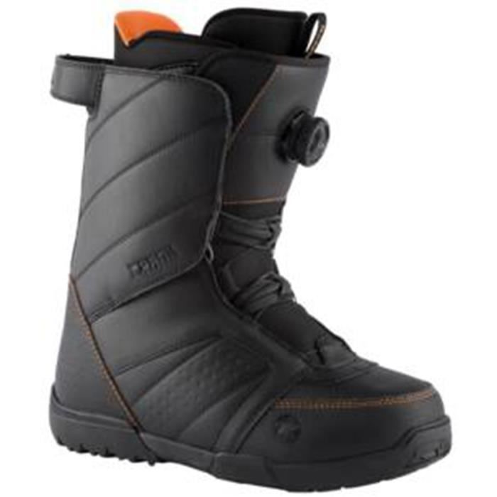 Snowboard Boots - Rossignol - Crank BOA H4 - Black - Quick Adjustment - Soft Flex