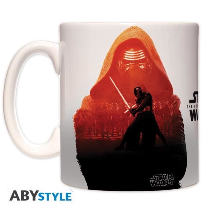 Taza de Star Wars - 460 ml - Kylo Ren y Phasma - con caja - Estilo ABY