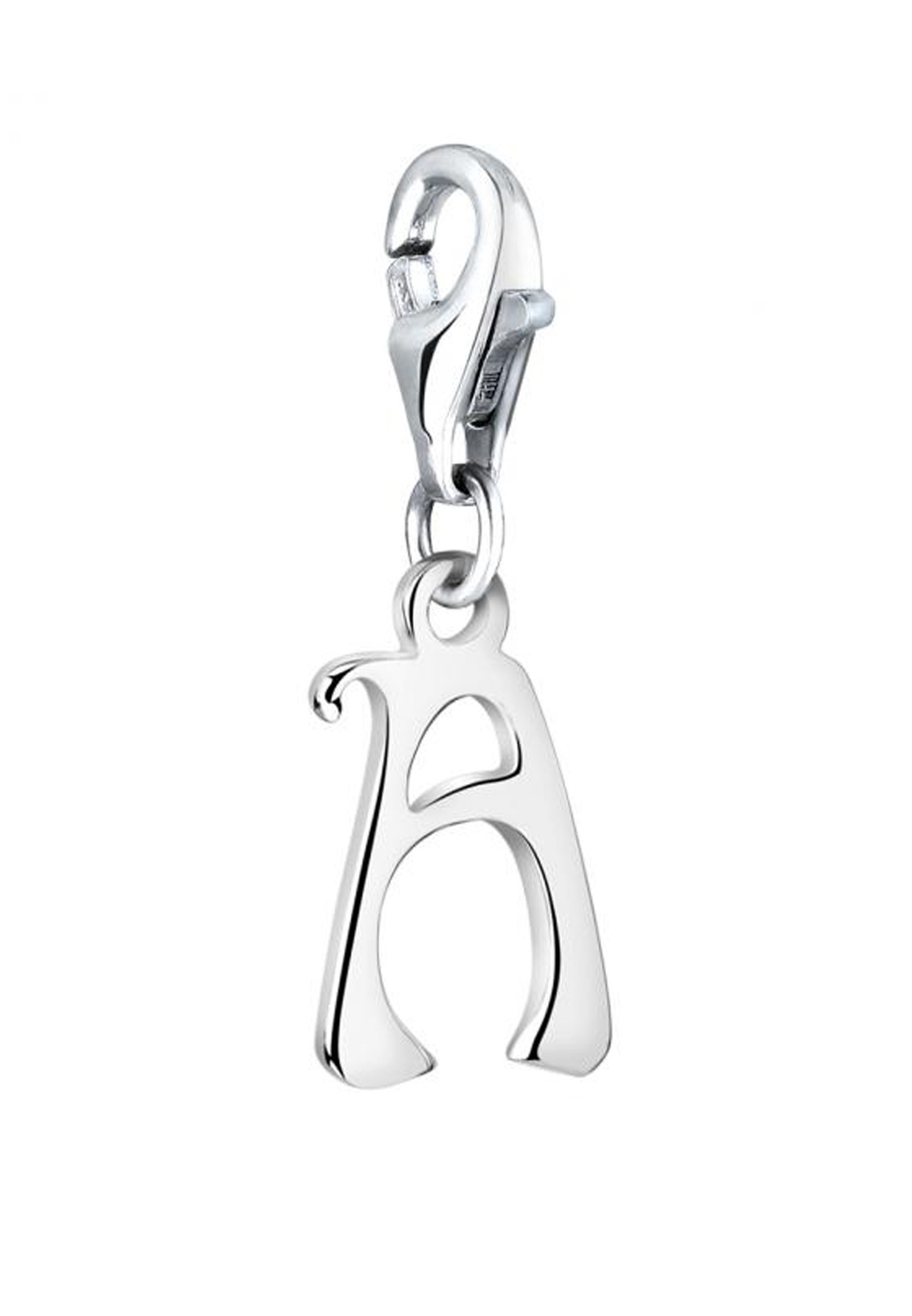 Nenalina Pendentif Charm Lettre en argent sterling 925 pour tous les s porte-charme et perle actuels