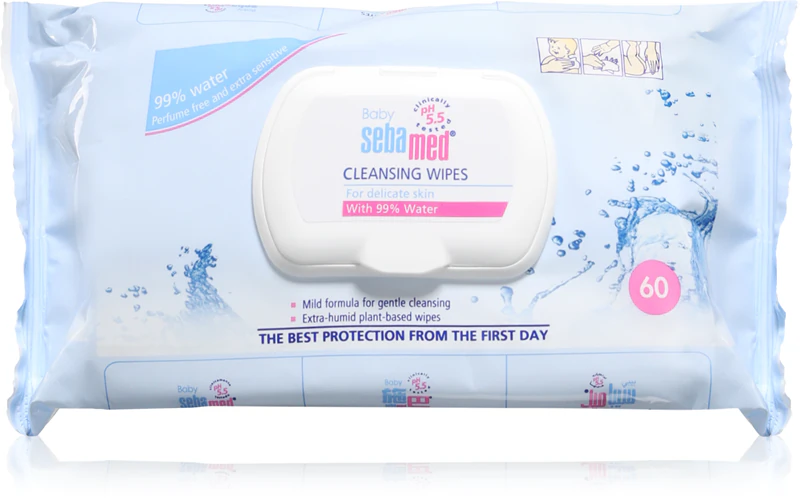 Jemné čisticí ubrousky Sebamed Baby Care