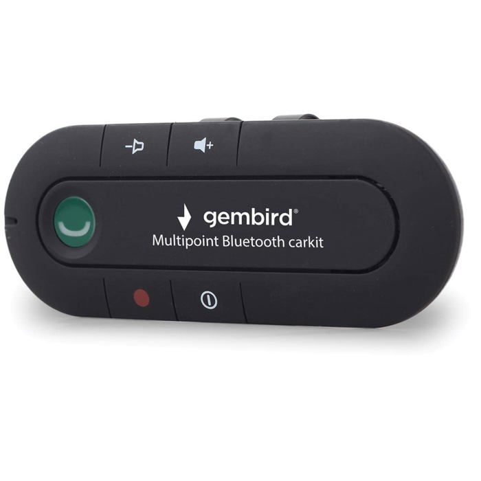 Hands-free kit - Bluetooth - v.2.1 - Excellent voice quality - 7.5 hours of talk time - Black