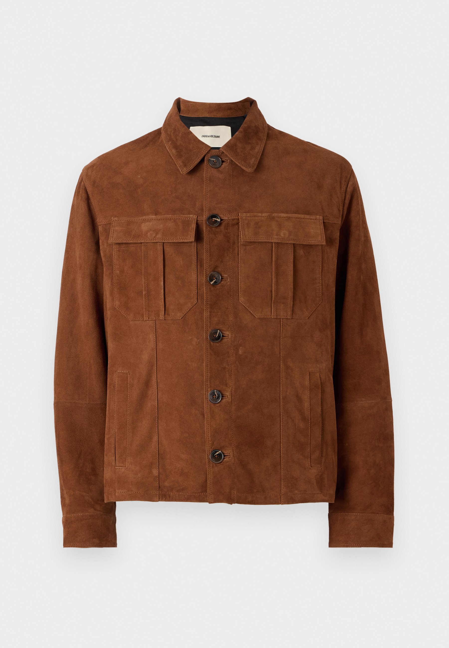 Zadig & Voltaire KUBA - Giacca in pelle - cognac