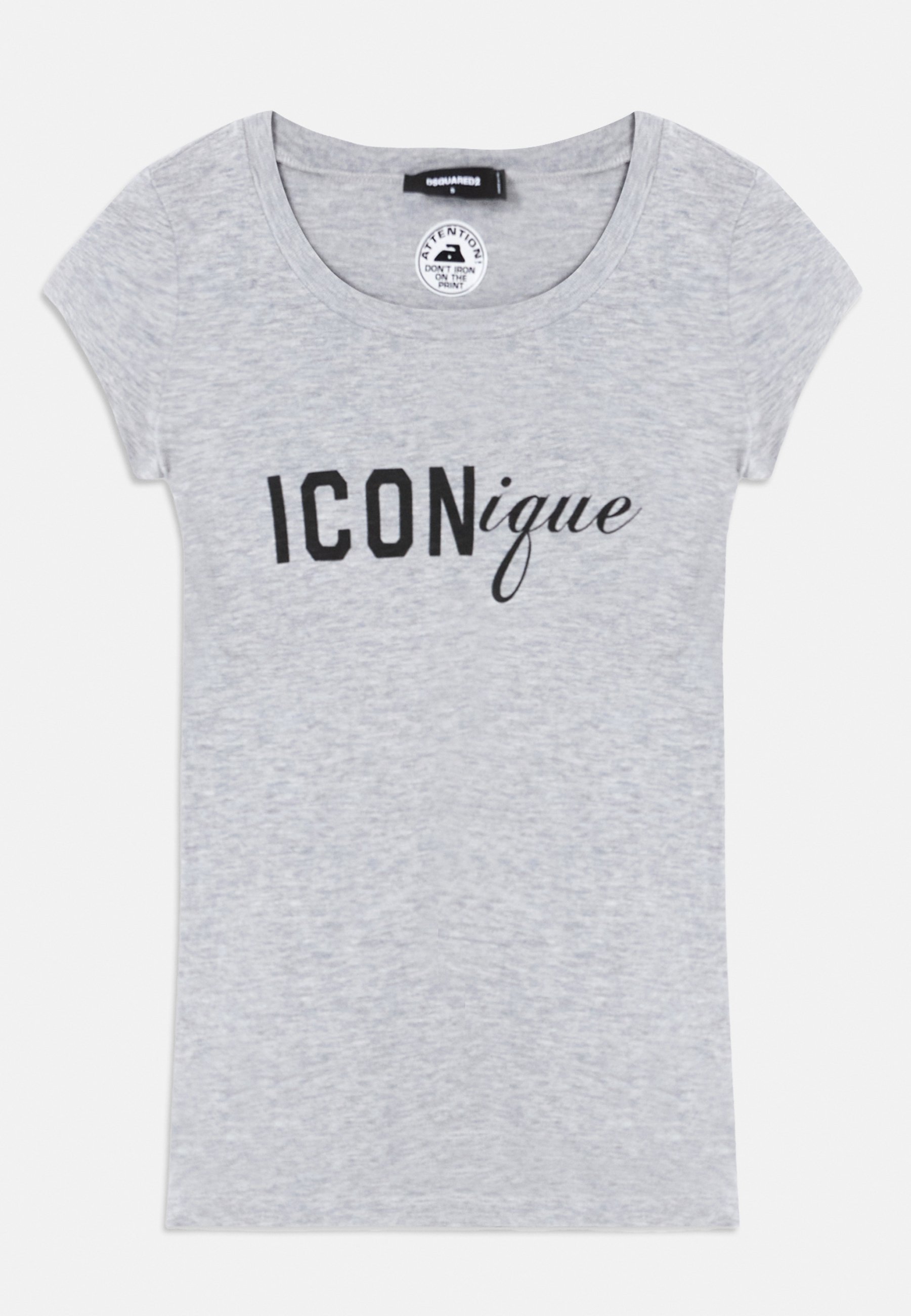 Dsquared2 ICONIQUE  - Print T-shirt - grey
