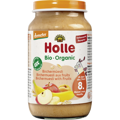 Holle Luomu Mysli/Hedelmäsose Purkki 8M 220g 220g