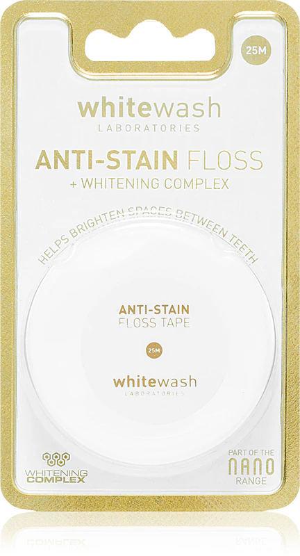 Fio dental Whitewash Nano Anti-Manchas com efeito clareador