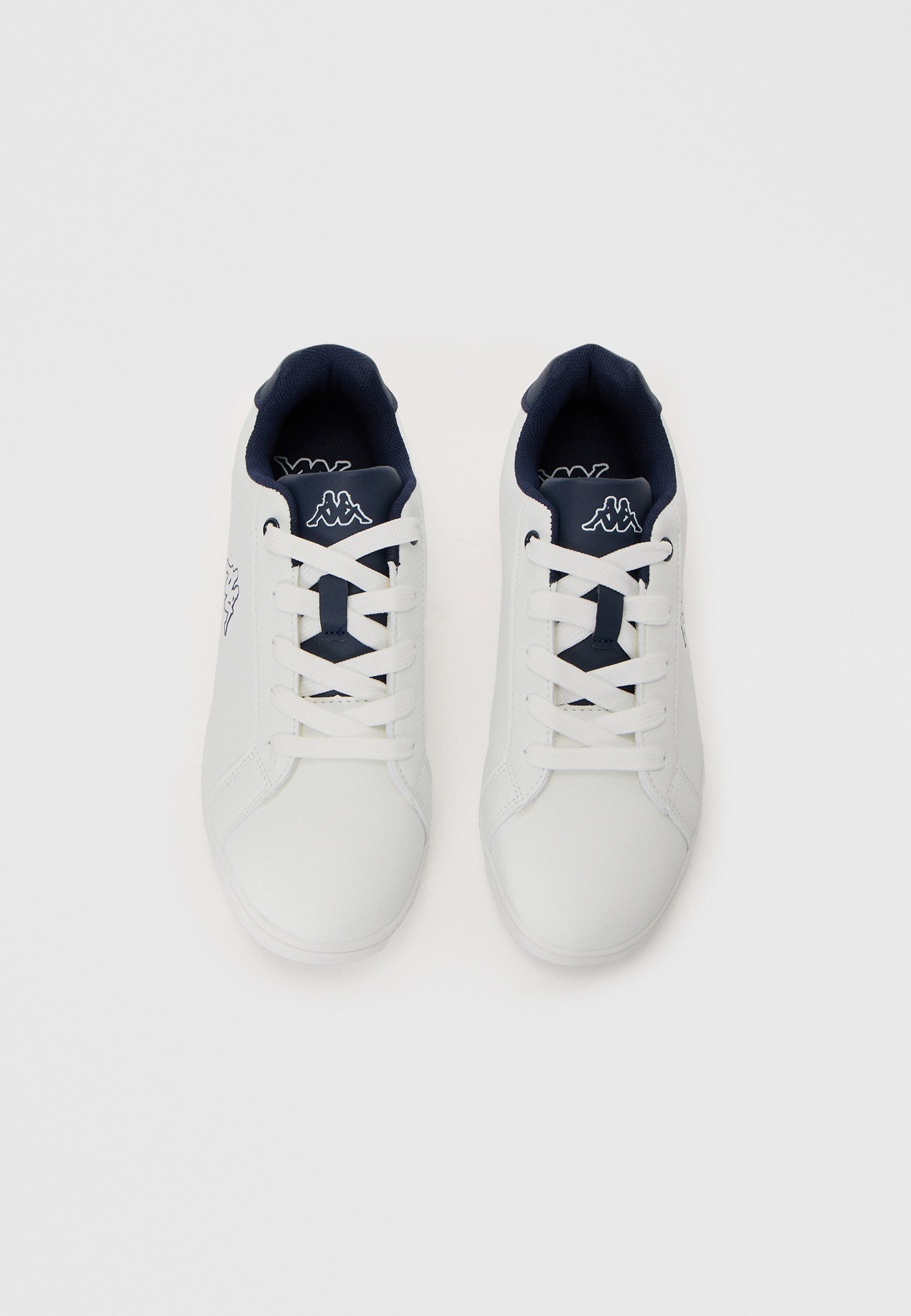 Kappa FENIT UNISEX - Scarpe da ginnastica - bianco/blu