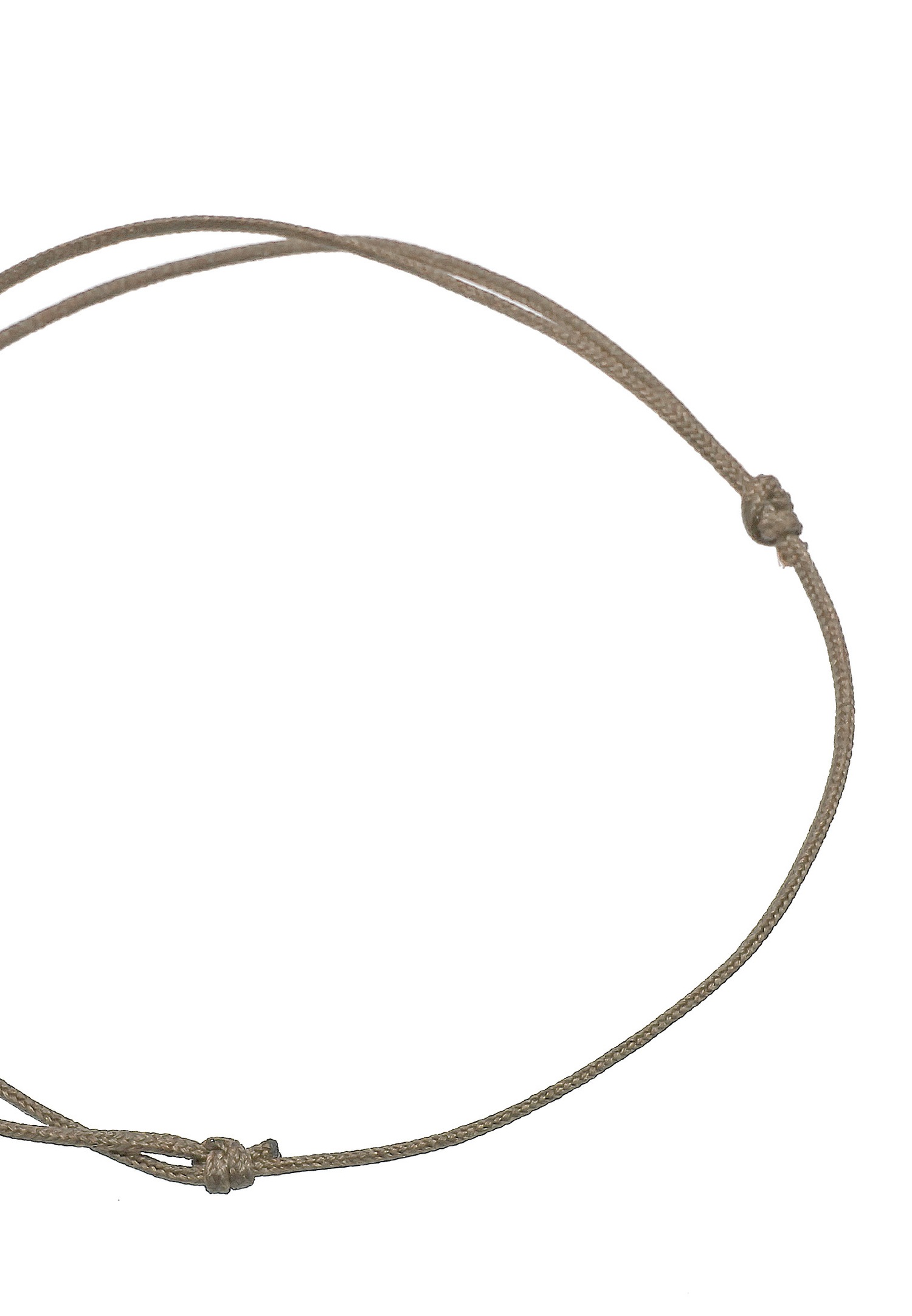 Elli Geo Cercle Nylon Bracelet Femme Plaqué Or Argent (925/1000)