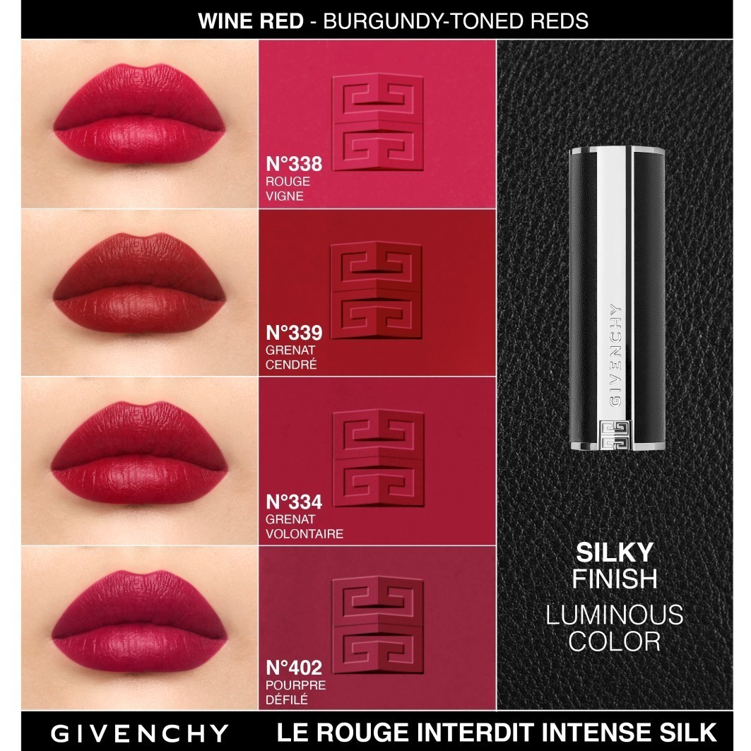 Givenchy ruž za usne Le Rouge Interdit Intense Silk - 3,4 g