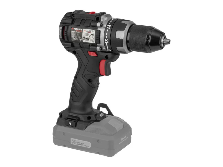 PARKSIDE PERFORMANCE® akkuporakone/ruuvinväännin 20 Li C4, 20 V