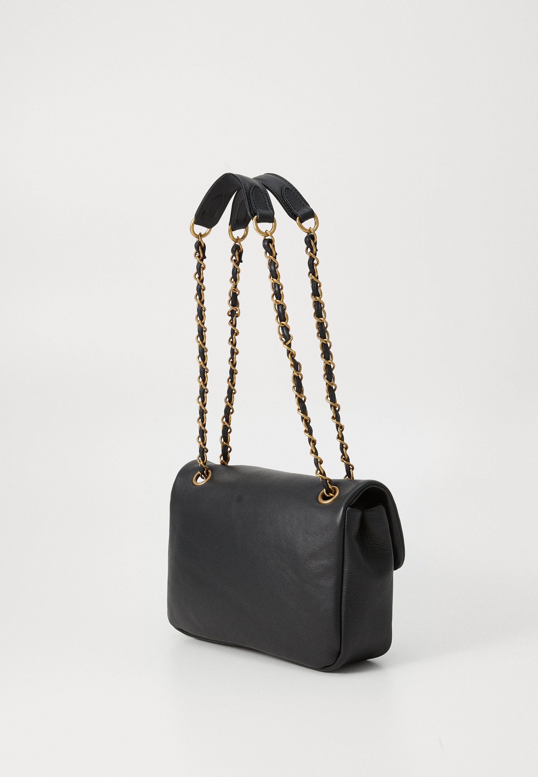 Vivienne Westwood ANITA SCHOUDERTAS MET KETTING - Handtas - zwart